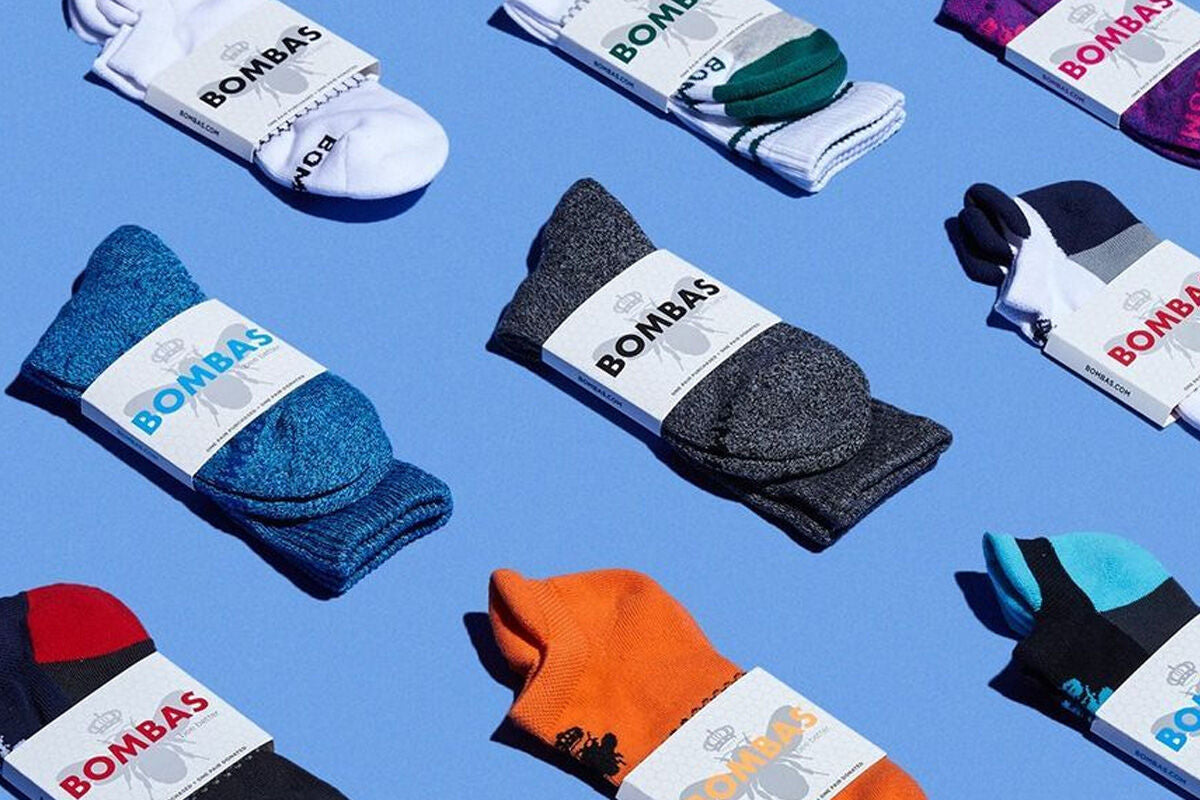 Custom Shopify development services for Bombas socks