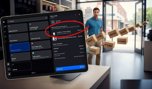How to sell product subscriptions on Shopify POS