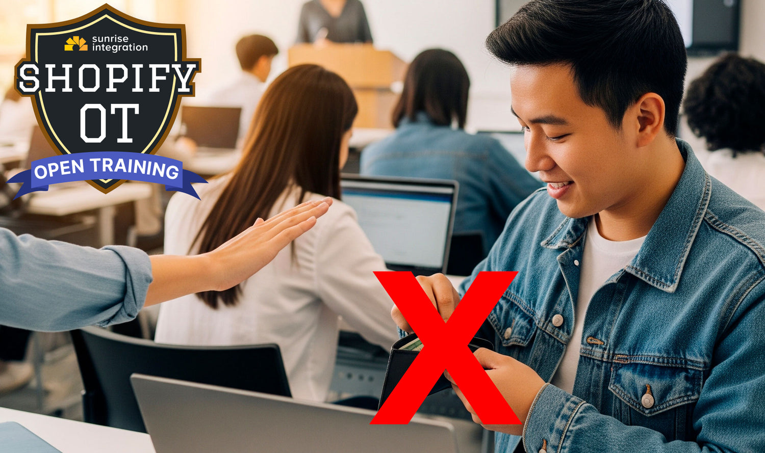 Shopify open training sessions are free