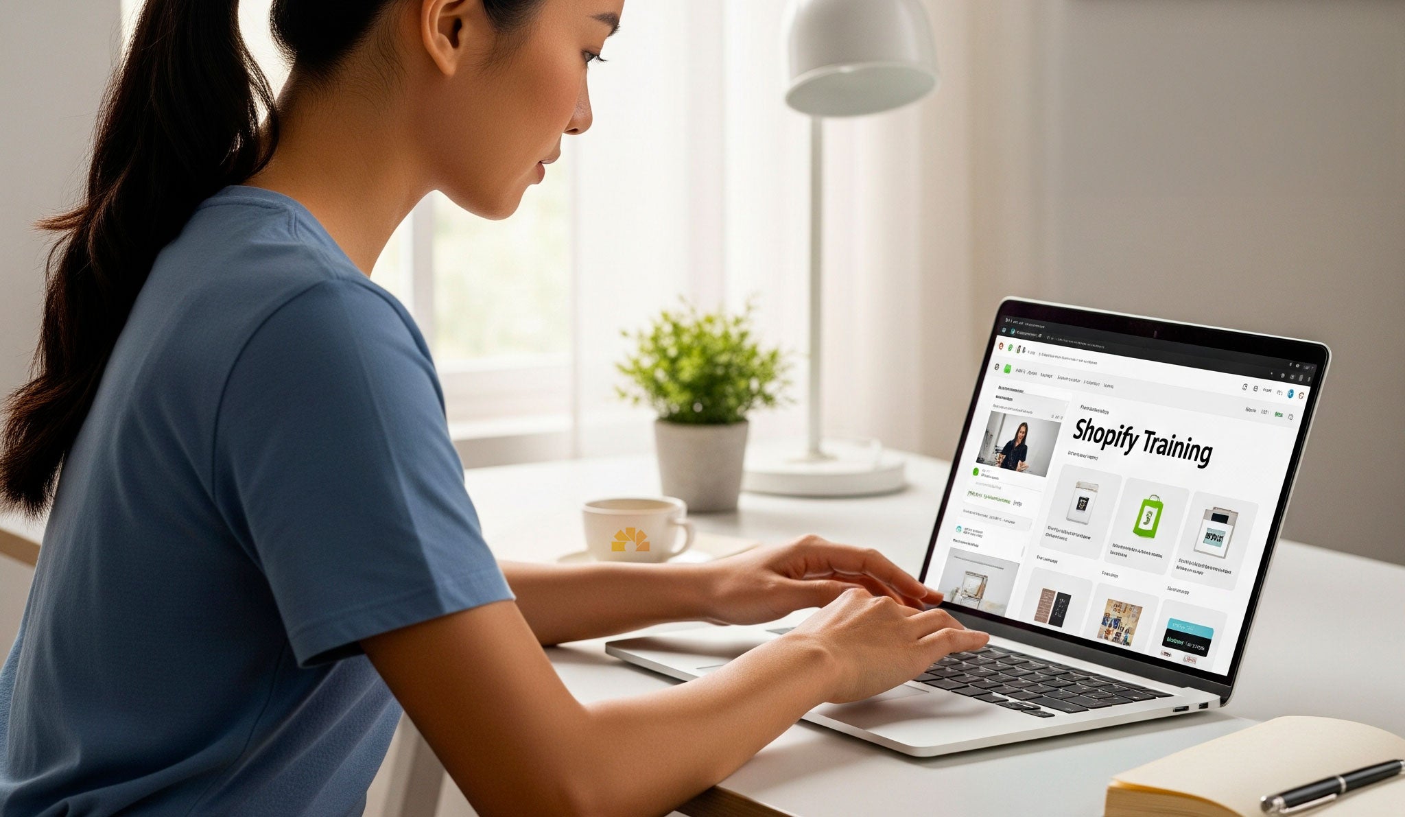Training classes and courses for Shopify services.
