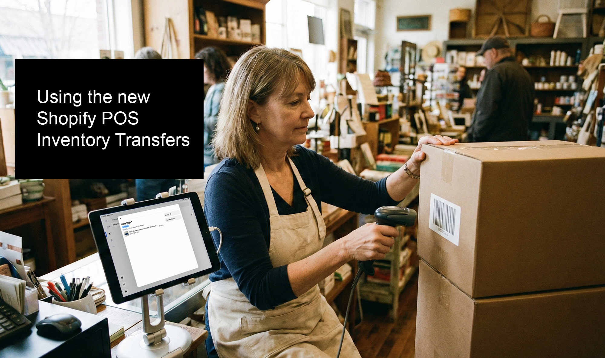 Shopify POS adds new inventory transfer features.