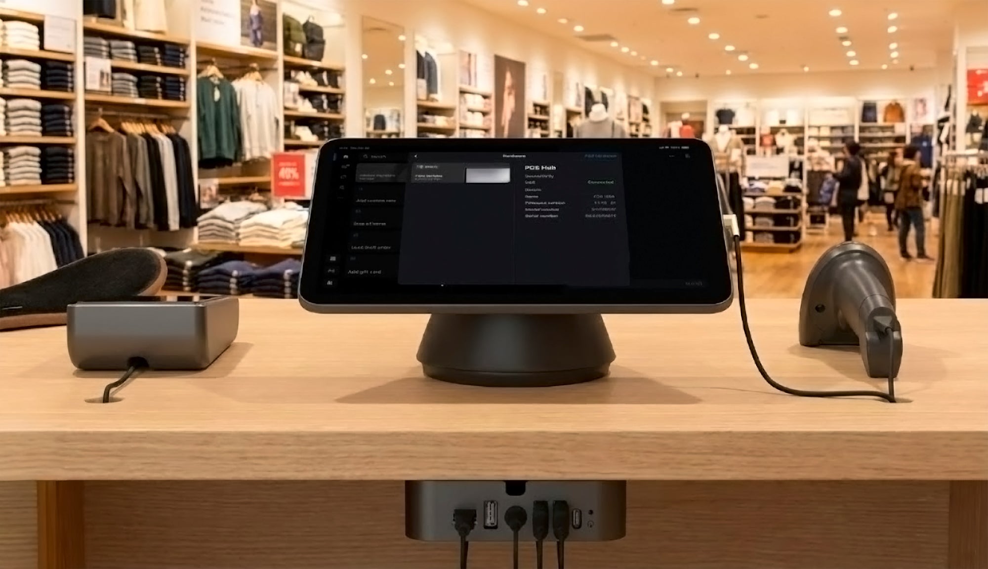 Shopify POS Hub keeps your whole checkout connection moving!