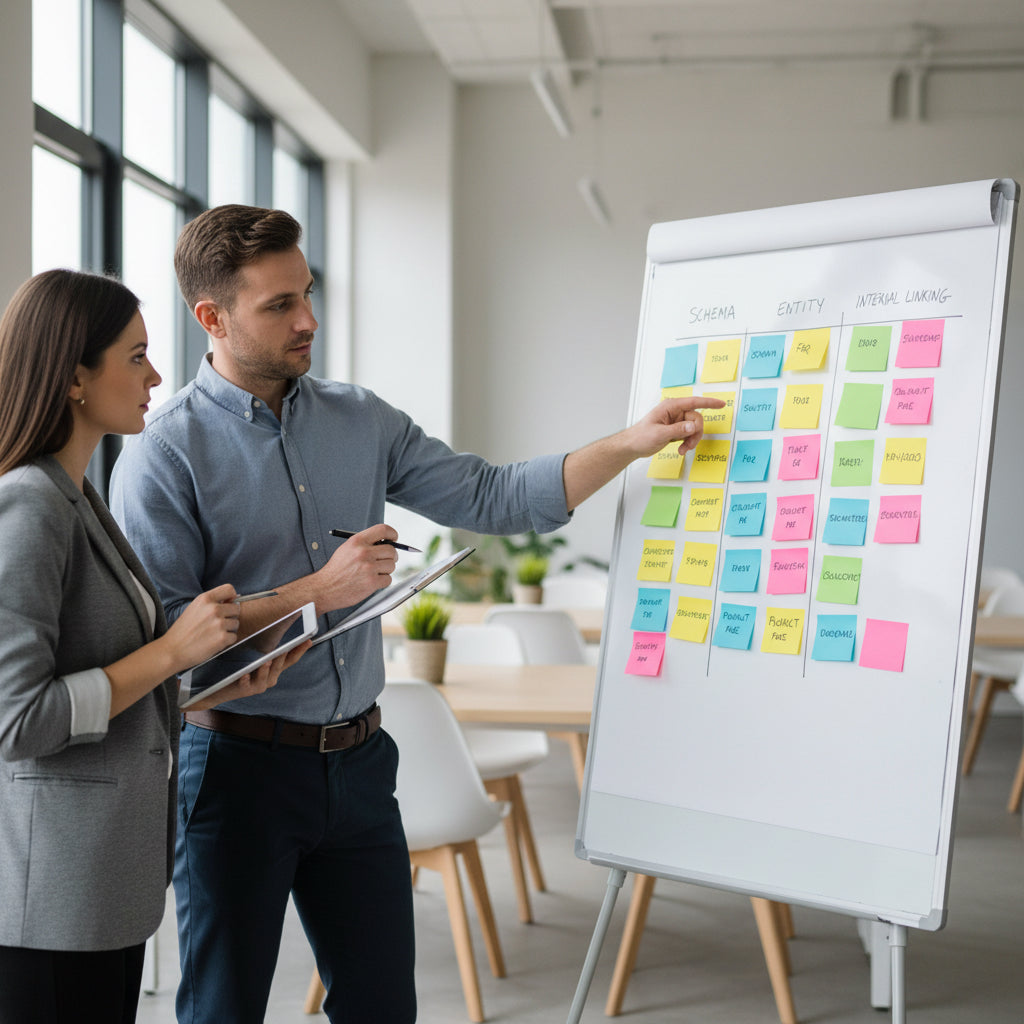 people discussing a geo strategy to grow their Shopify store