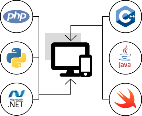 Custom Software development diagram