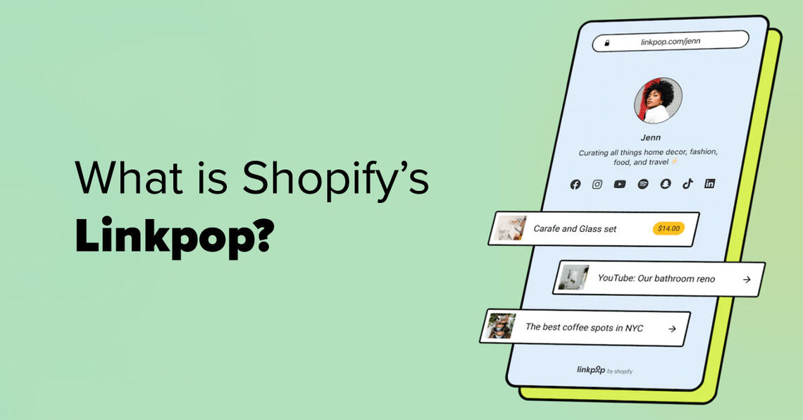What is Shopify's Linkpop?