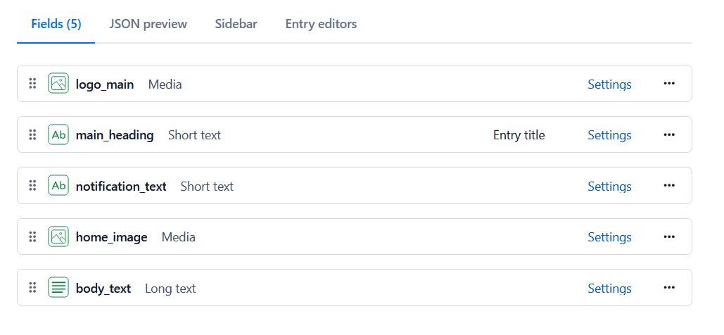 Creating Contentful data models is easy