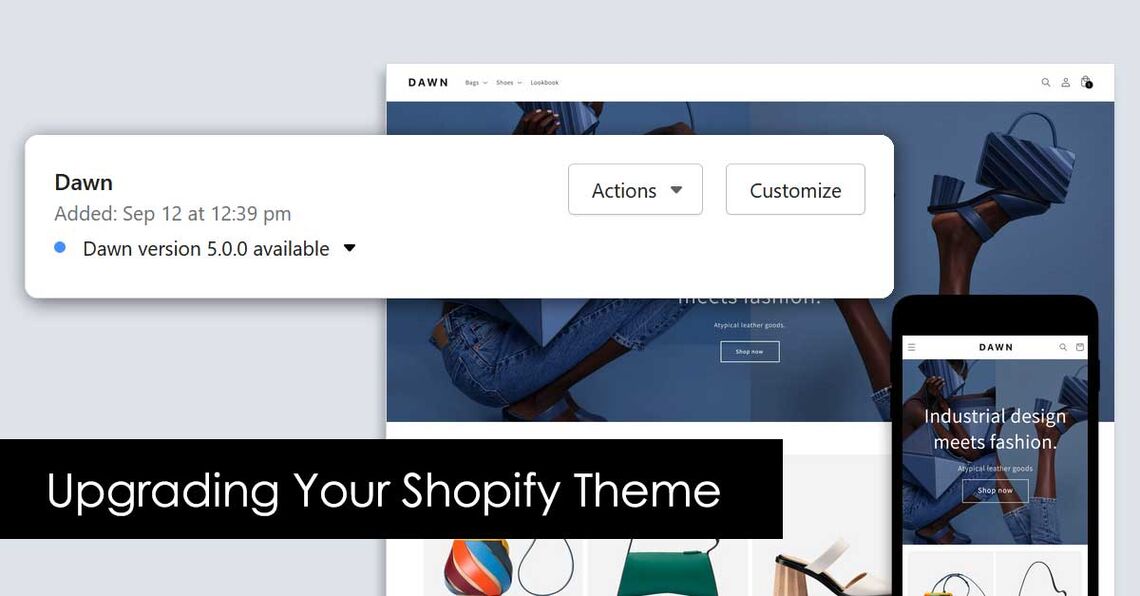 Upgrading your Shopify Dawn theme can be tricky if you've modified your code.