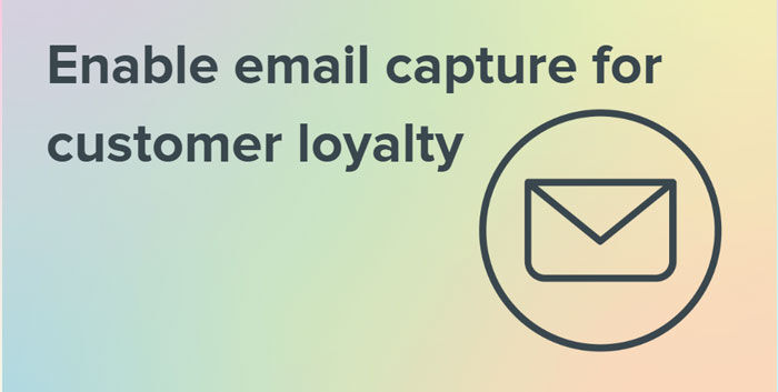 Use email loyalty for repeat customers