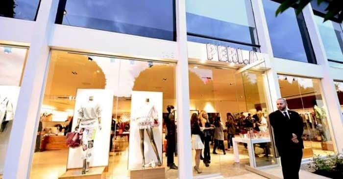 Peri A opened a new store on Robertson Boulevard in Los Angeles, California