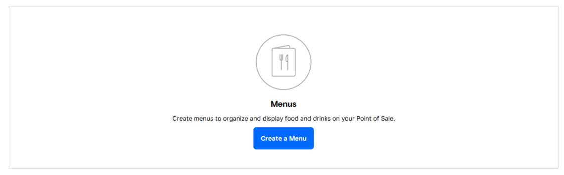 Create menus to organize and display food and drinks on the Square Restaurant Point of Sale