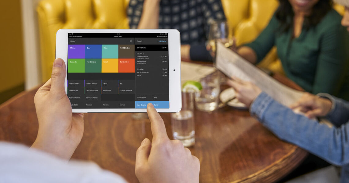 Use the Square Restaurant POS to streamline your menu and table ordering