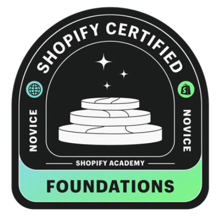 Our team is staffed with Certified Shopify Experts