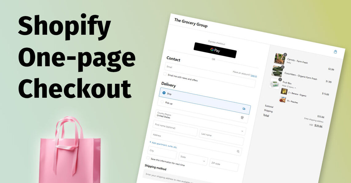 Why Shopify One-Page Checkouts Increase Store Conversions