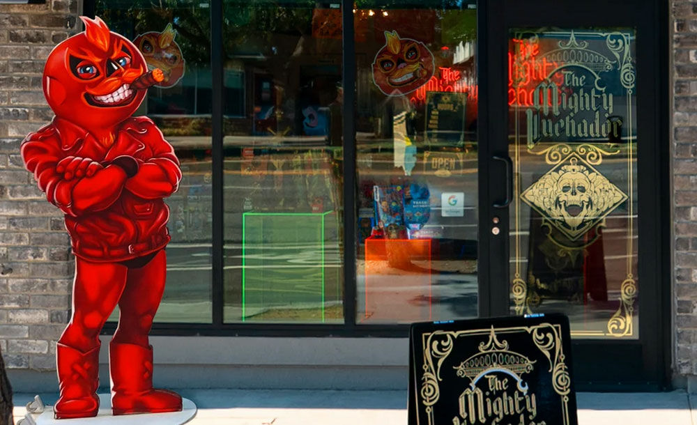 The Mighty Luchador Retail store in Los Angeles